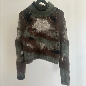 Diesel Camo Knit Sweater